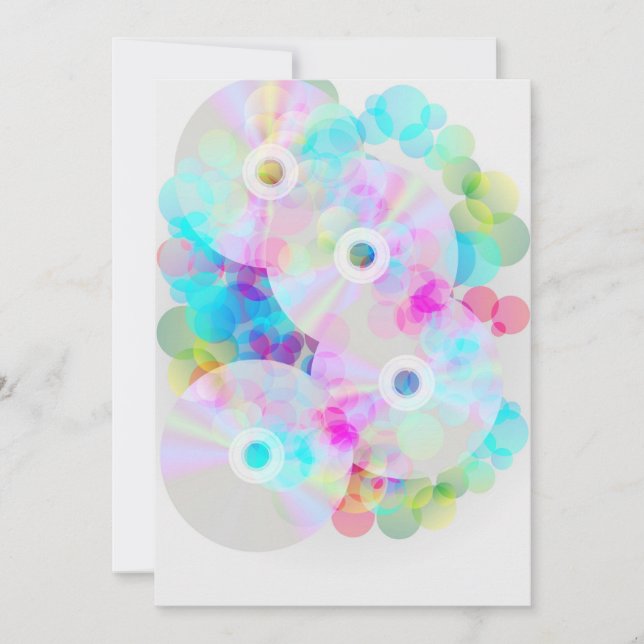 CD-skivor på Multifärgadens bakgrund (Framsida)