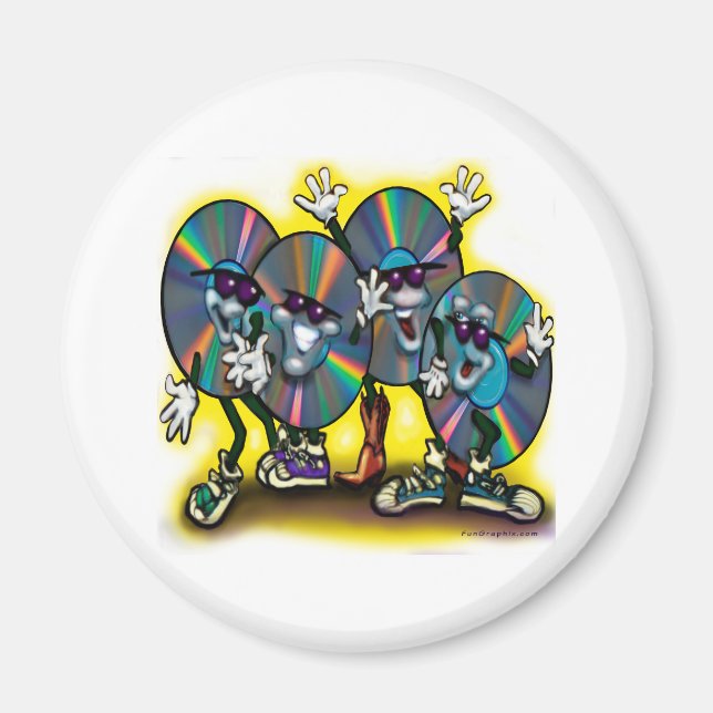 CD-spel Magnet (Framsidan)