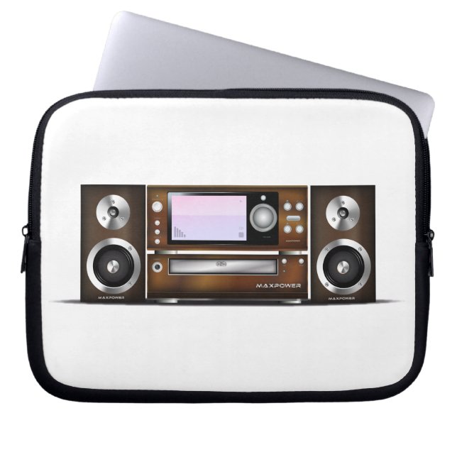 CD-spelare Laptop Fodral (Framsidan)