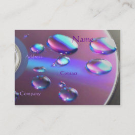 CD visitkort för DJ - anpassade