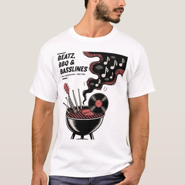 CDbeatzbbq T Shirt (Framsida)