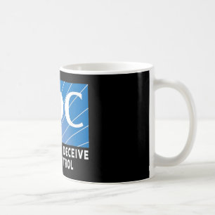 CDC-center för att lura svart Kaffemugg