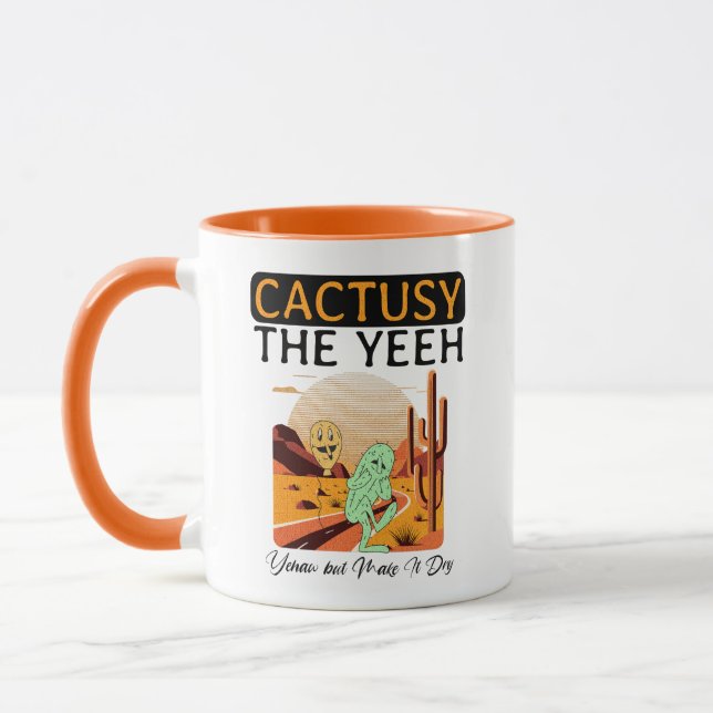 CDcactusythe Mugg (Vänster)