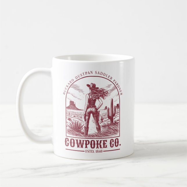 CDcowpoke Kaffemugg (Vänster)