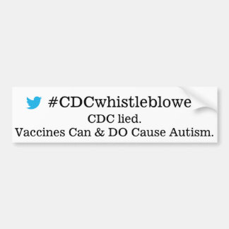 CDCwhistleblower Bildekal