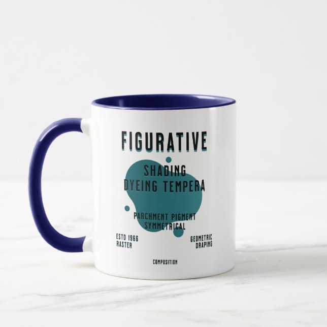 CDfigurativ Mugg (Vänster)