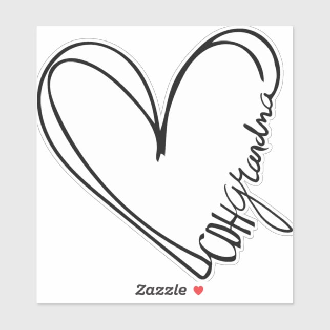 CDH Grandma Sticker Klistermärken (Ark)