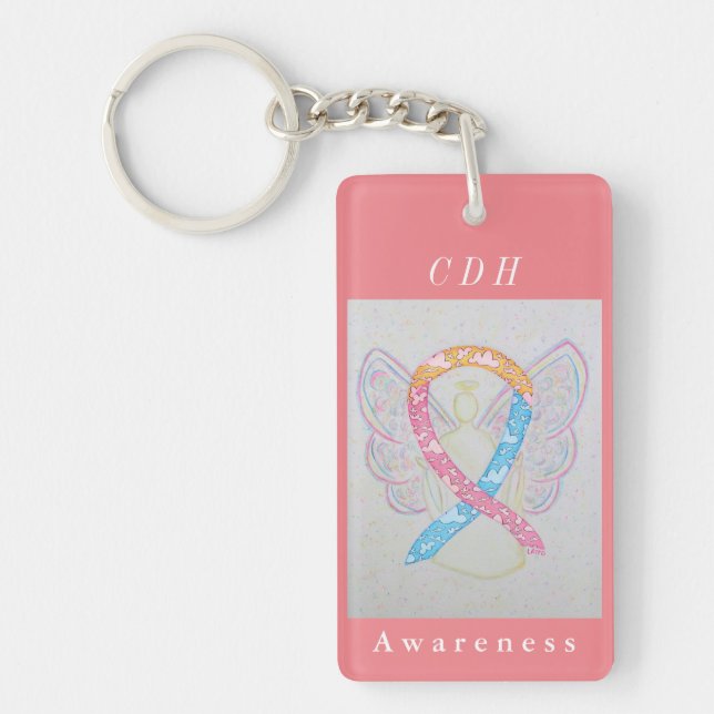 CDH-medvetandegrad Bon Guardian Angel Art Keychain (Framsidan)