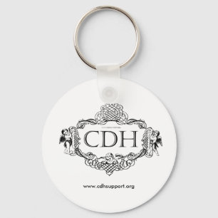 CDH-medvetenhet Keychain Nyckelring