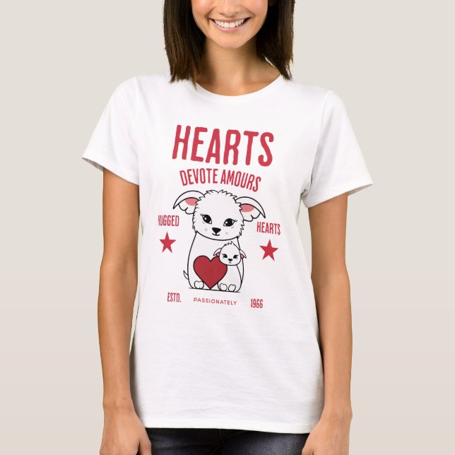 CDhjärtanbevis T Shirt (Framsida)
