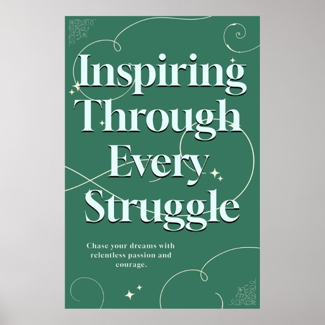 CDinspirerande Poster (Framsidan)