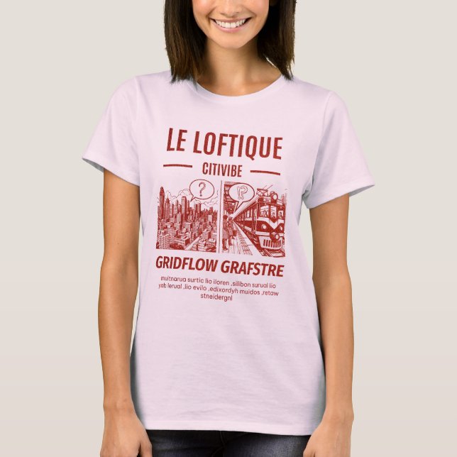 CDleloftique T Shirt (Framsida)