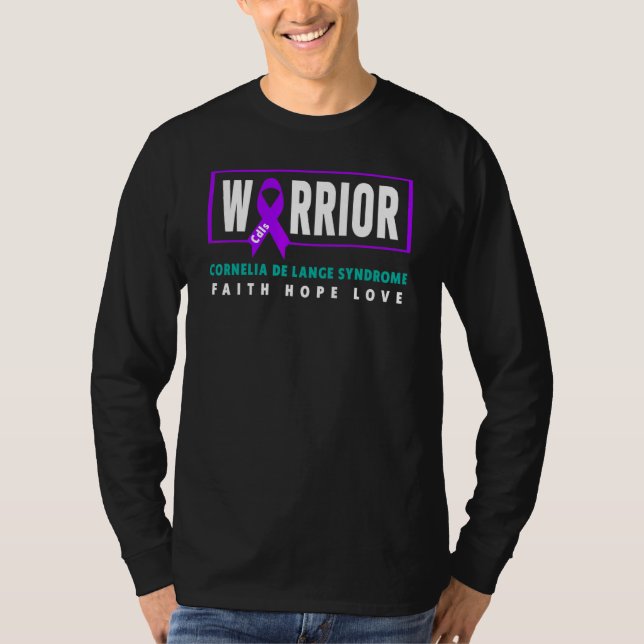 Cdls Warrior Cornelia de Lange Syndrome Cdls Awar T Shirt (Framsida)