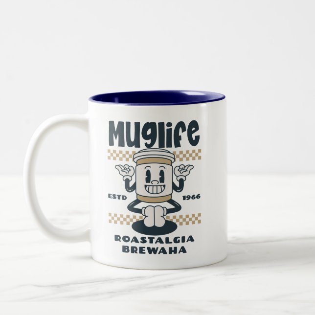CDmuglife1966 Två-Tonad Mugg (Vänster)