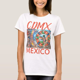 CDMX Mexico street graffitti mural T Shirt