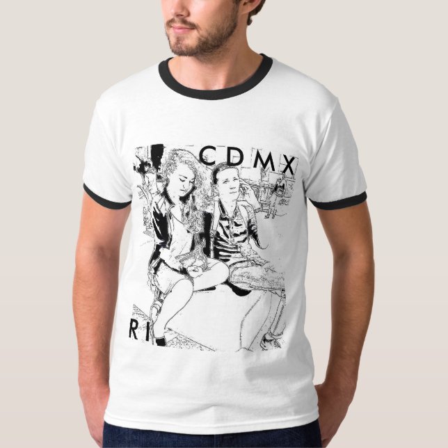 CDMX Style Tee Shirt (Framsida)
