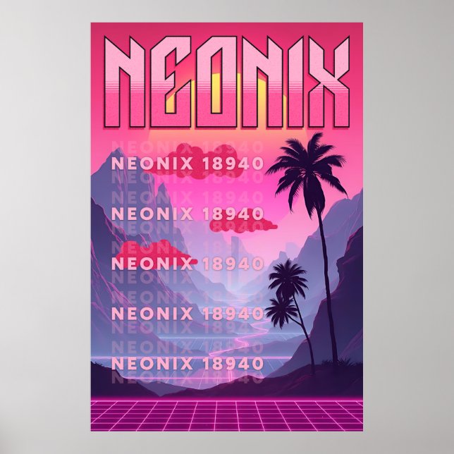CDneonix Poster (Framsidan)