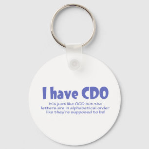 CDO NYCKELRING