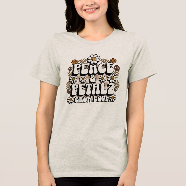 CDpeacepetalz T Shirt (Framsida)