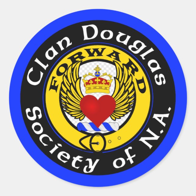 CDSNA Stickers Runt Klistermärke (Framsida)