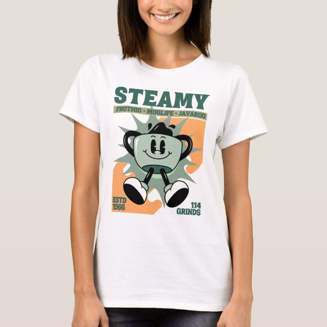 CDsteamyfro T Shirt (Framsida)