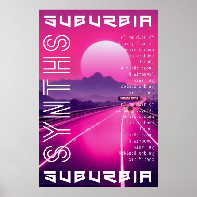 CDsuburbia Poster (Framsidan)