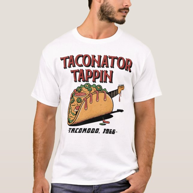 CDtaconator T Shirt (Framsida)
