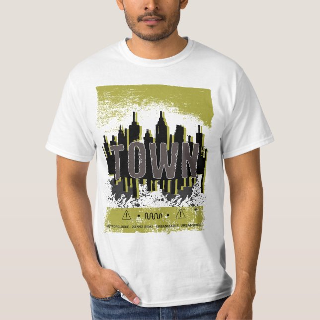 CDtownmetrop T Shirt (Framsida)