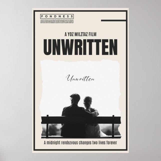 CDunskriftlig Poster (Framsidan)