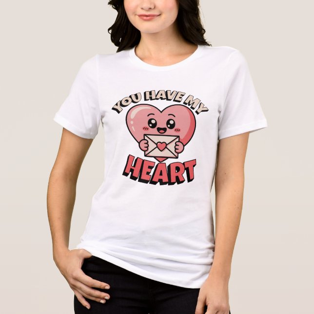 CDvaledayheart T Shirt (Framsida)