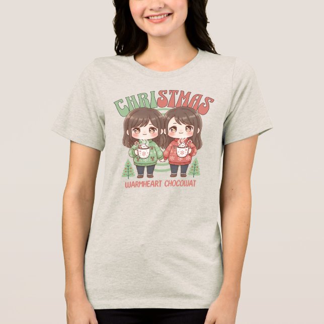 CDvarmhjärtachoko T Shirt (Framsida)