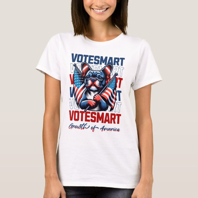 CDvotesmartep2 T Shirt (Framsida)