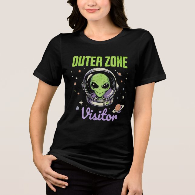 CDyttre zonbesökare T Shirt (Framsida)