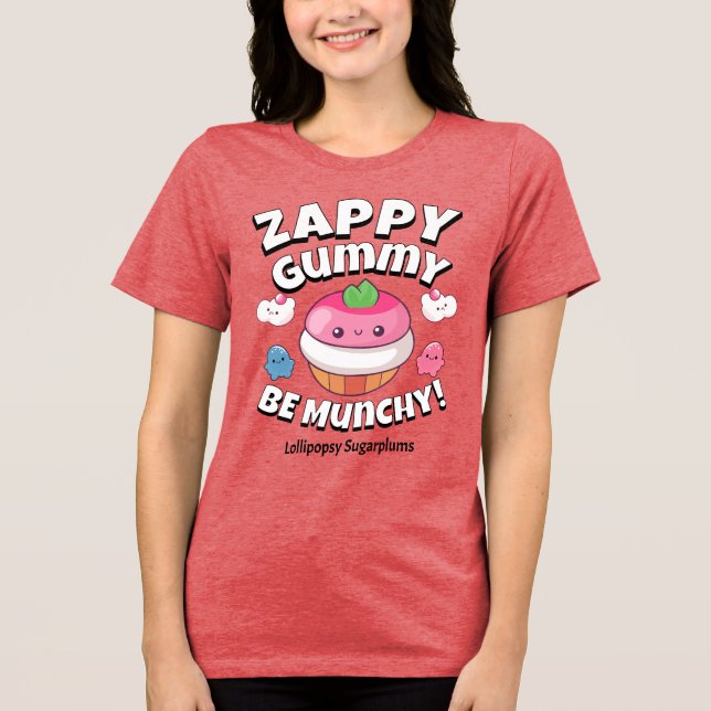 CDzappygummy T Shirt (Framsida)