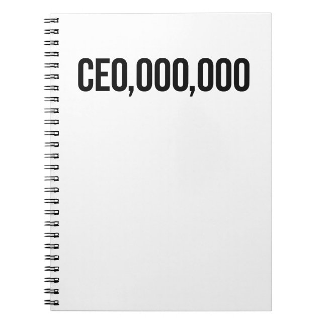 CE0,000,000 ANTECKNINGSBOK (Framsidan)