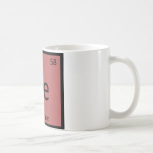 Ce - Cayennepeppar kemi Periodiska systemet Krydda Kaffemugg