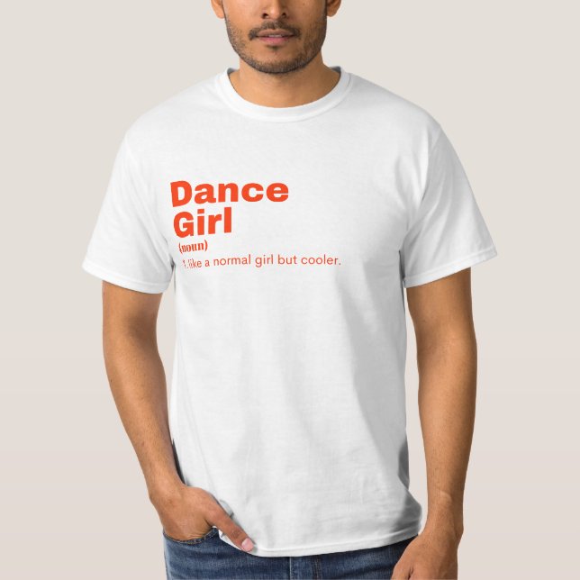 ce Girl - Dance T Shirt (Framsida)