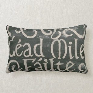 Cead Mile Failte Lumbarkudde