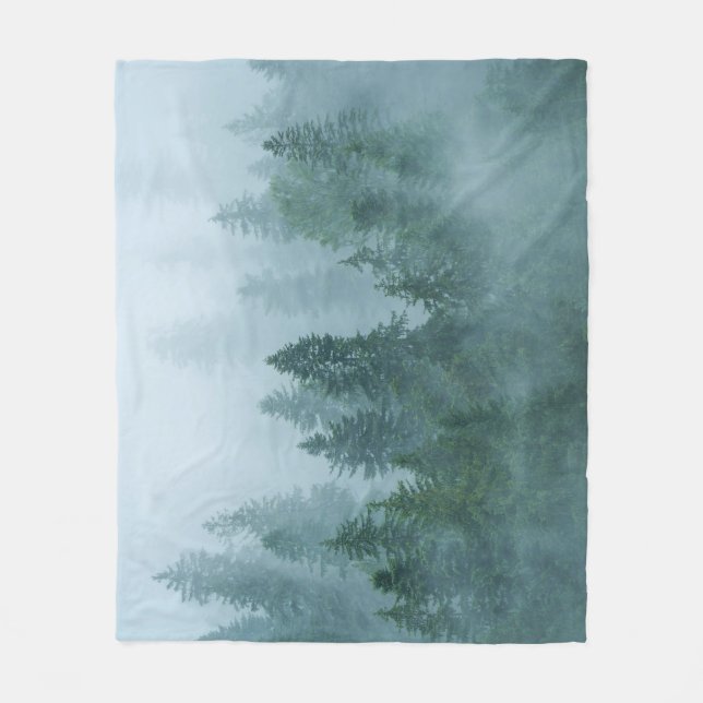 Ceahlau nationalpark Kall morse. Fleecefilt (Framsidan)