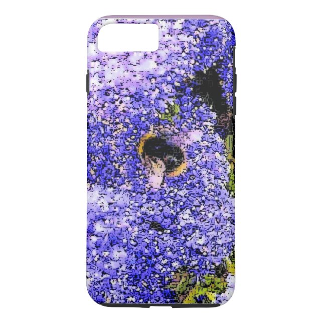 Ceanothus Flower Bee Case-Mate iPhone Skal (Baksida)