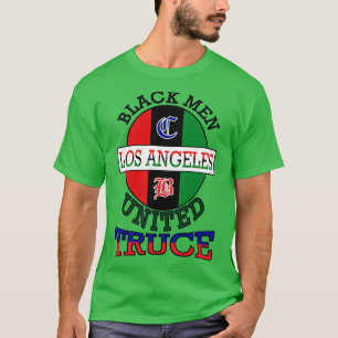 Cease Fire Bloand Crips Watts Truce Los Angele T Shirt