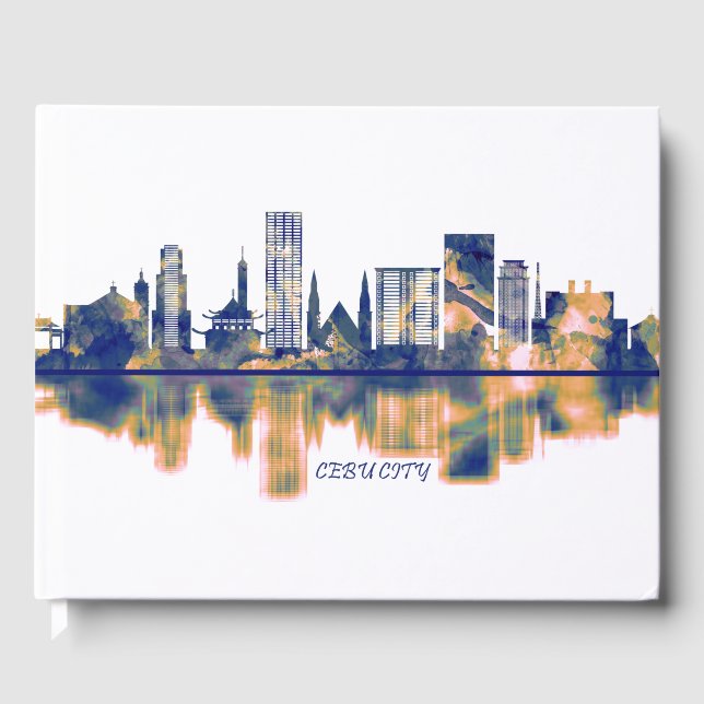 Cebu City Skyline Gästböcker (Framsida)