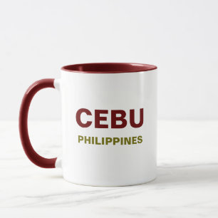 Cebu Filippinernas kaffe Mugg