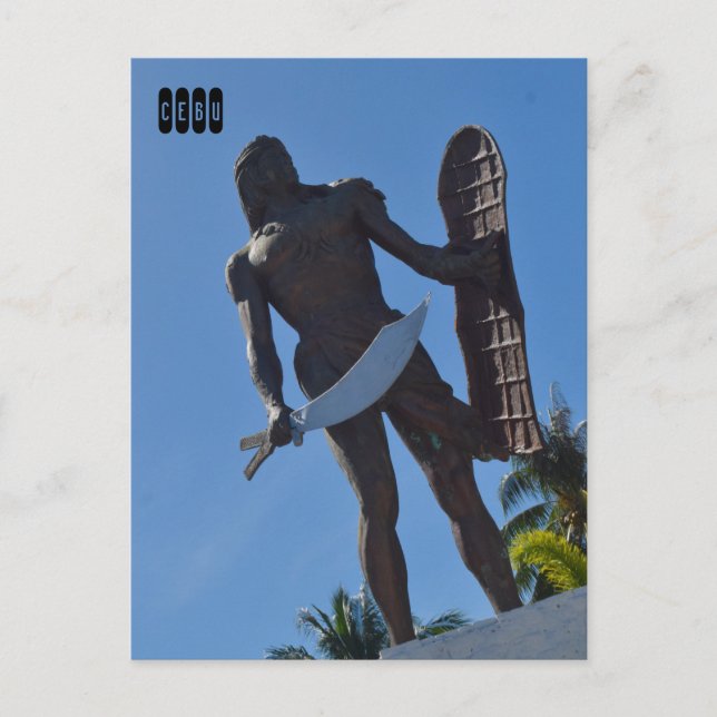 Cebu i Filippinerna Vykort (Framsida)