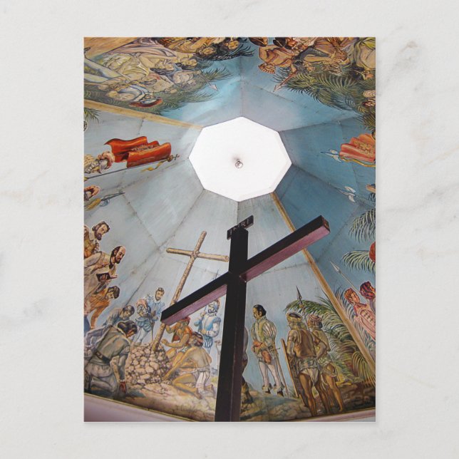 Cebu, Magellans Kor Vykort (Framsida)