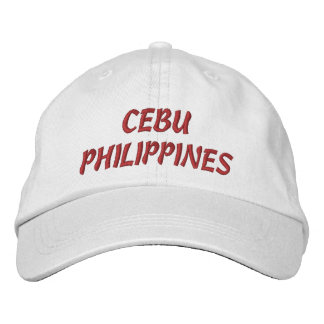 CEBU PHILIPPINES HAT BRODERAD KEPS
