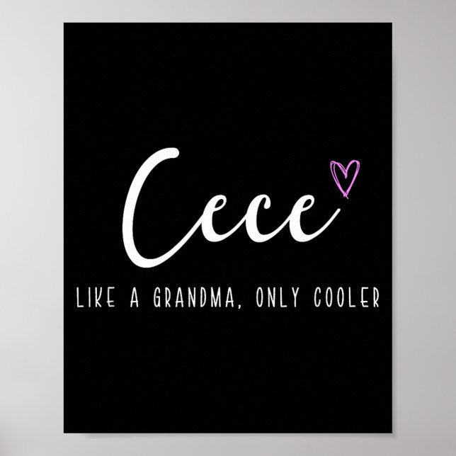 Cece som en farmor fast coolare mors dag  poster (Framsidan)
