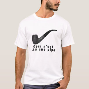 Ceci leda i rör mest n'est pasune klottrar t shirt
