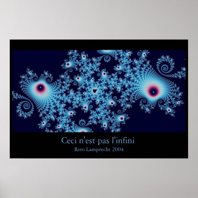 Ceci n'est pas l'infini poster (Framsidan)