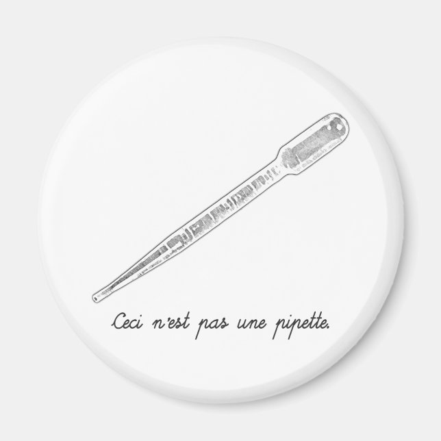 Ceci N'est Pas Une Pipette Magnet (Framsidan)